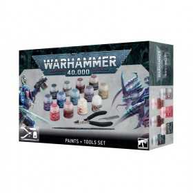 PAINTS + TOOLS SET colori e attrezzi WARHAMMER 40K games workshop CITADEL età 12+ Games Workshop - 1
