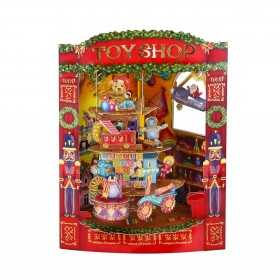 CHRISTMAS TOY SHOP NATALE biglietto d'auguri SWING CARD santoro 3D POP UP Santoro - 1