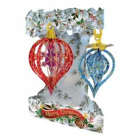 CHRISTMAS BAUBLES NATALE biglietto d'auguri SWING CARD santoro 3D POP UP Santoro - 1
