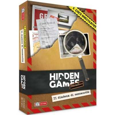IL DIADEMA DI MEZZANOTTE gioco investigativo HIDDEN GAMES ms edizioni IN ITALIANO età 14+ MS Edizioni - 1