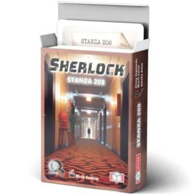STANZA 208 gioco investigativo SHERLOCK ms edizioni IN ITALIANO serie 4 MAZZO età 12+ MS Edizioni - 1