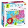 DETECTIVE PUZZLE con 108 pezzi LA MAPPA DELL'EUROPA lente d'ingrandimento LUDATTICA età 6+ LUDATTICA - 1
