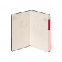 TACCUINO quaderno plain MY NOTEBOOK pagina bianca ROSSO medium LEGAMI con elastico 13 X 21 CM Legami - 3