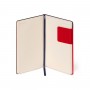 TACCUINO quaderno plain MY NOTEBOOK pagina bianca ROSSO medium LEGAMI con elastico 13 X 21 CM Legami - 5