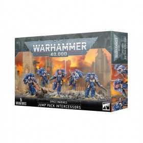 JUMP PACK INTERCESSORS intercessori con reattori dorsali SPACE MARINES set di 5 miniature WARHAMMER 40K età 12+