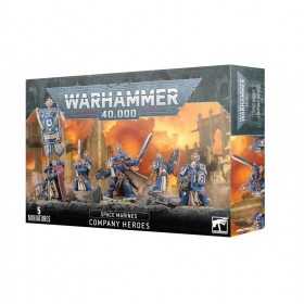 COMPANY HEROES eroi della compagnia SPACE MARINES set di 5 miniature WARHAMMER 40K età 12+