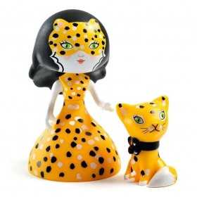 FELINE & LEO fate e fatine TINYLY action figures DJECO in resina DJ06791 snodabili MINIATURA età 4+ Djeco - 1