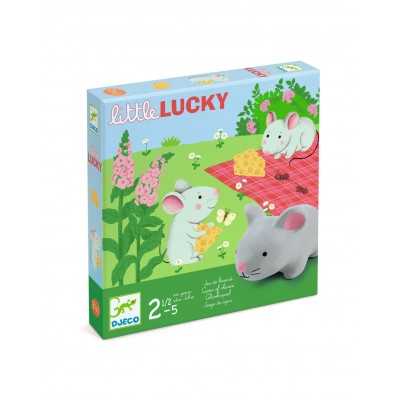 LITTLE LUCKY gioco da tavolo DJECO per i più piccoli DJ08560 rischio e fortuna TOPOLINI età 2+ Djeco - 1