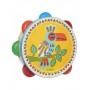 TAMBURINO tamburo ANIMAMBO drum DJECO in legno e metallo DJ06005 età 3+ Djeco - 1
