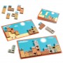 ARCHILOGIC con 50 sfide SOLOGIC gioco tascabile DJECO solitario DJ08582 età 5+ Djeco - 2