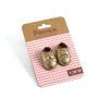 SCARPE DORATE scarpine DJECO pomea collection ORO abiti per bambole DJ07887 età 18 mesi + Djeco - 2