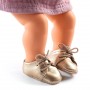 SCARPE DORATE scarpine DJECO pomea collection ORO abiti per bambole DJ07887 età 18 mesi + Djeco - 3
