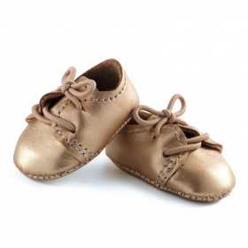SCARPE DORATE scarpine DJECO pomea collection ORO abiti per bambole DJ07887 età 18 mesi + Djeco - 1