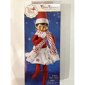 GONNA E SCIARPA FIOCCO DI NEVE vestiti per elfi THE ELF ON THE SHELF età 3+ Creativamente - 1