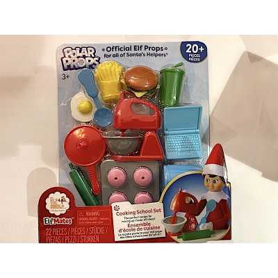 COOKING SCHOOL SET polar props per elfi THE ELF ON THE SHELF età 3+ Creativamente - 1