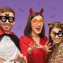 PARTY EYEGLASSES set di 8 paia di occhiali HALLOWEEN in carta LEGAMI tutti diversi Legami - 3