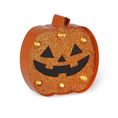 LAMPADA ZUCCA mini luce decorativa HALLOWEEN glitter MINI DECORATIVE LIGHT led LEGAMI Legami - 1