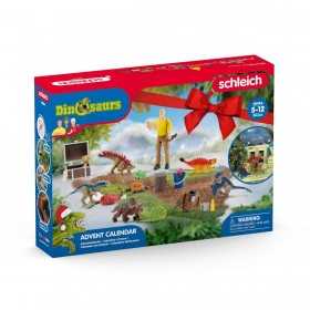 CALENDARIO DELL'AVVENTO 2023 schleich DINOSAURI dinosaurs 98984 età 5+ Schleich - 1