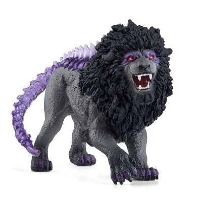 LEONE OMBRA shadow lion ELDRADOR creatures 42555 schleich NERO E VIOLA età 7+ Schleich - 2