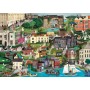 IL MONDO DI JANE AUSTEN l'ippocampo PUZZLE LETTERARIO con 60 personaggi e dimore da trovare 1000 PEZZI L'IPPOCAMPO - 5
