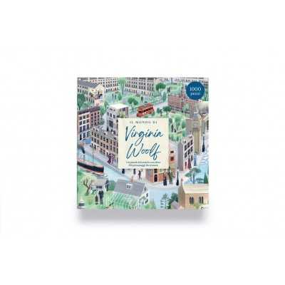 IL MONDO DI VIRGINIA WOOLF l'ippocampo PUZZLE LETTERARIO oltre 50 personaggi da trovare 1000 PEZZI L'IPPOCAMPO - 1