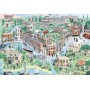IL MONDO DI VIRGINIA WOOLF l'ippocampo PUZZLE LETTERARIO oltre 50 personaggi da trovare 1000 PEZZI L'IPPOCAMPO - 5
