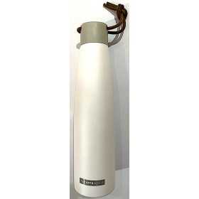 BORRACCIA in acciaio inox 304 CARTOMANIA bottle BIANCA 550 ml CALDO E FREDDO tinta unita SEVEN - 1