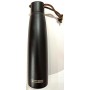 BORRACCIA in acciaio inox 304 CARTOMANIA bottle NERA 550 ml CALDO E FREDDO tinta unita SEVEN - 1