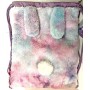 SACCA SOFT sport ZAINETTO portascarpe CONIGLIETTO furry SJ GANG a strozzo GIRL seven SEVEN - 2