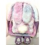 ZAINETTO zaino SMALL girl SJ GANG seven CONIGLIO furry SEVEN - 2