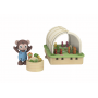 SERRA BIOLOGICA organic greenhouse HAPE green planet explorers IN BAMBOO marco E3416 età 3+ Hape - 4