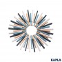 KAPLA barile INVERNO costruzioni in legno 200 PEZZI stagioni GIOCO LIBERO in 4 colori NATURALE età 2+ Kapla - 5