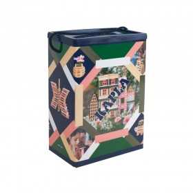 KAPLA barile PRIMAVERA costruzioni in legno 200 PEZZI stagioni GIOCO LIBERO in 4 colori NATURALE età 2+ Kapla - 1