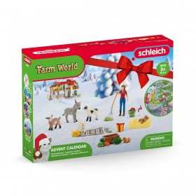 CALENDARIO DELL'AVVENTO 2023 schleich FATTORIA farm world 98983 età 3+ Schleich - 1