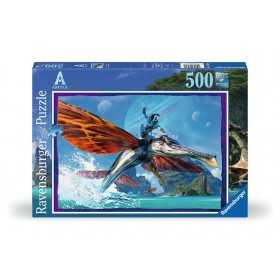 AVATAR ravensburger LA VIA DELL'ACQUA soft click PUZZLE 49 x 36 cm 500 PEZZI originale