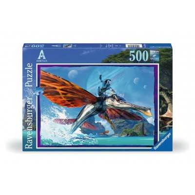 AVATAR ravensburger LA VIA DELL'ACQUA soft click PUZZLE 49 x 36 cm 500 PEZZI originale Ravensburger - 1