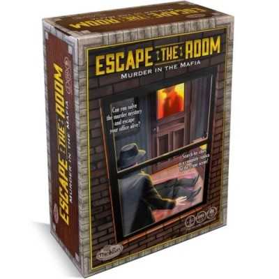 ESCAPE THE ROOM gioco da tavolo OMICIDIO DI MAFIA think fun IN ITALIANO età 14+ Think Fun - 1