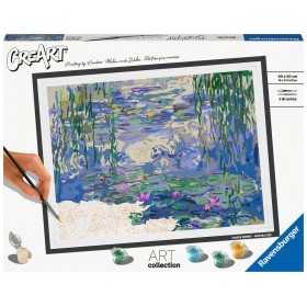 LE NINFEE DI MONET art collection CREART kit artistico RAVENSBURGER multicolor CON COLORI età 7+ Ravensburger - 1