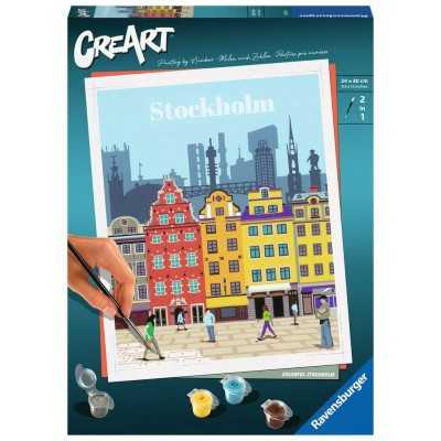 STOCCOLMA trend CREART kit artistico CON COLORI multicolor RAVENSBURGER età 7+ Ravensburger - 1