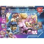 2 PUZZLE DA 12 PEZZI ravensburger PAW PATROL THE MIGHTY MOVIE set 2x12pz NICKELODEON età 3+ Ravensburger - 1