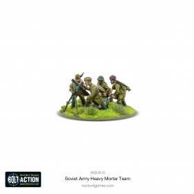 SOVIET ARMY 120MM MORTAR set BOLT ACTION miniature in metallo WARLORD GAMES scala 1/56 mm28 Warlord Games - 1