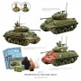 M4A3E8 SHERMAN EASY EIGHT PLATOON set di miniature BOLT ACTION in plastica WARLORD GAMES scala 1/56 mm28 Warlord Games - 1