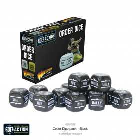 ORDER DICE black BOLT ACTION set di 12 dadi comando WARLORD GAMES neri Warlord Games - 2