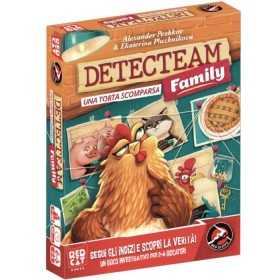 UNA TORTA SCOMPARSA gioco investigativo DETECTEAM FAMILY red glove IN ITALIANO età 8+ Red Glove - 1