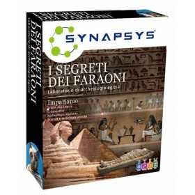 I SEGRETI DEI FARAONI kit scientifico SYNAPSYS esperimenti ARCHEOLOGIA età 8+ - 1