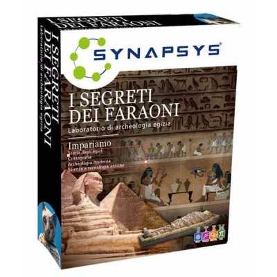 I SEGRETI DEI FARAONI kit scientifico SYNAPSYS esperimenti ARCHEOLOGIA età 8+ - 1