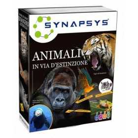 ANIMALI IN VIA D'ESTINZIONE kit scientifico SYNAPSYS esperimenti NATURA età 8+ - 1