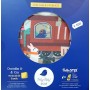 TRENO trenino ALBUM DISEGNA E CANCELLA kit artistico JAQ JAQ BIRD doodle it & go ERASABLE BOOK età 3+ JAQ JAQ BIRD - 4