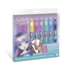 GESSI GLITTERATI PER CAPELLI kit artistico NEBULOUS STARS set creativo CON PETTINE NEBULOUS STARS - 1