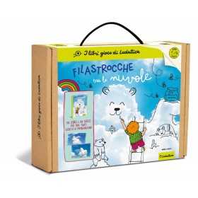 FILASTROCCHE FRA LE NUVOLE ludattica LIBRO E GIOCO in italiano EDUCATIVO età 4+ LUDATTICA - 1